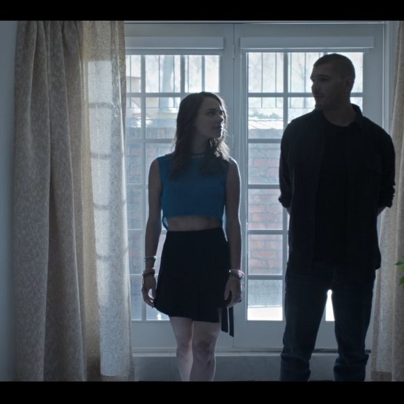 Cinq A Sept Black Mini-Skirt Screen-Worn 'Dare Me' - Picture 2 of 6